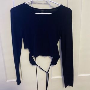 shein tie-at the back